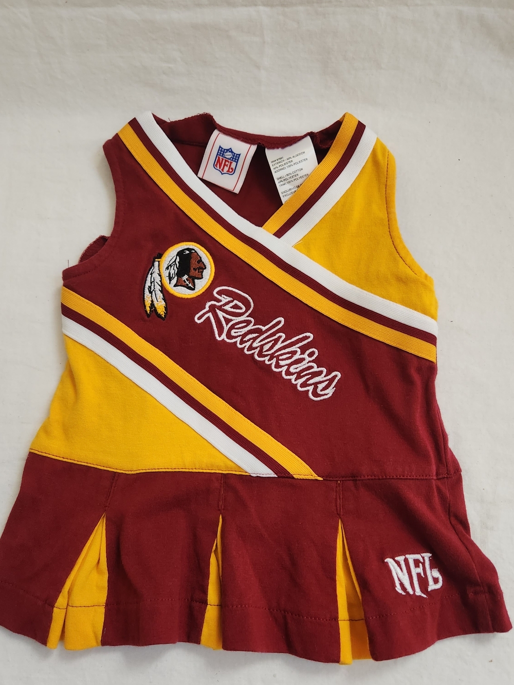 Washington Redskins Baby Cheerleader Dress